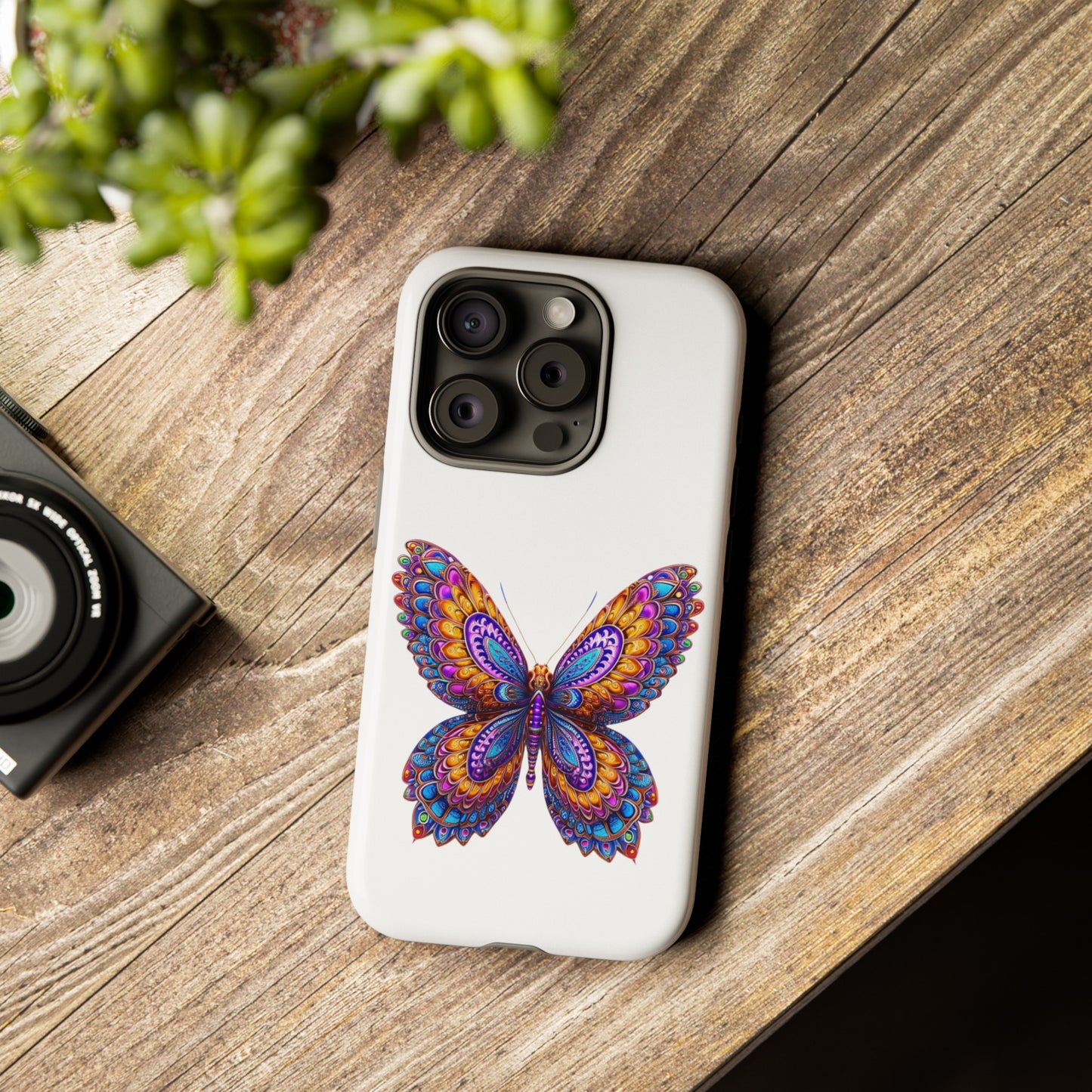 Handyhülle Iphone Mandala Schmetterling 1