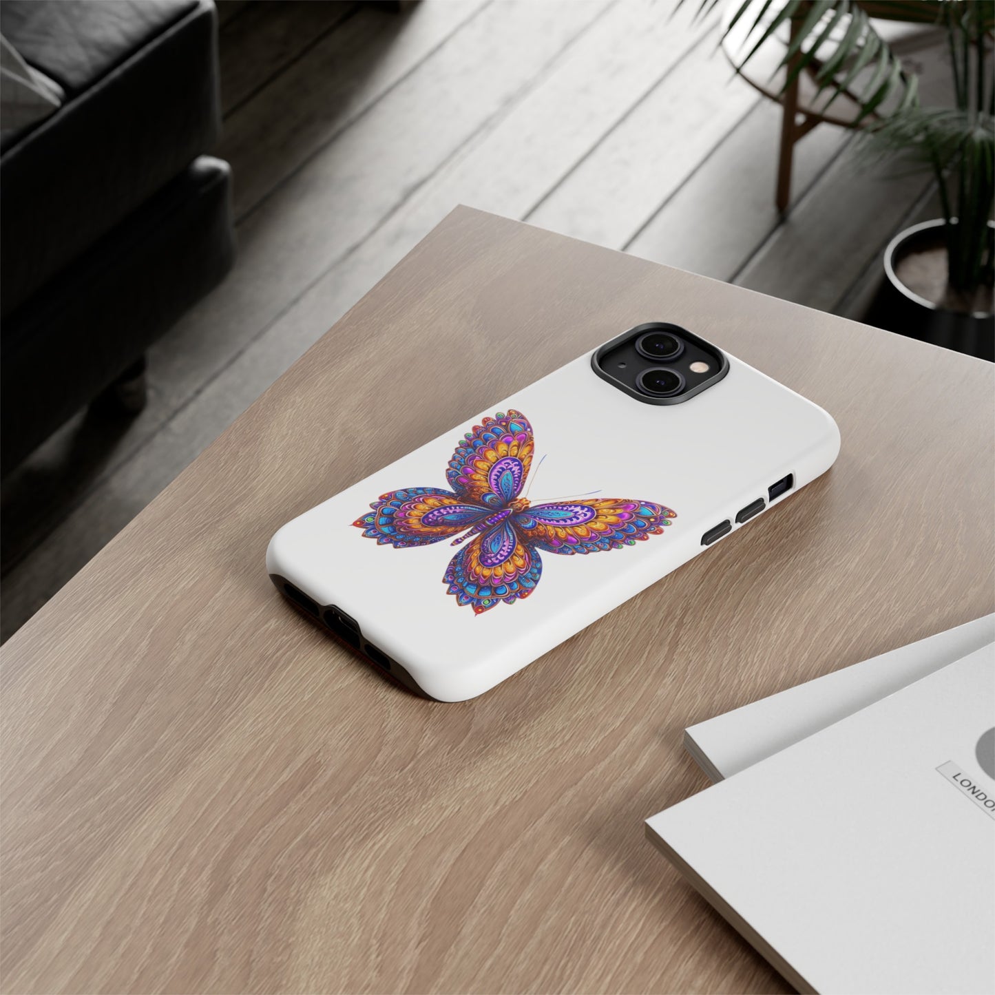 Handyhülle Iphone Mandala Schmetterling 1